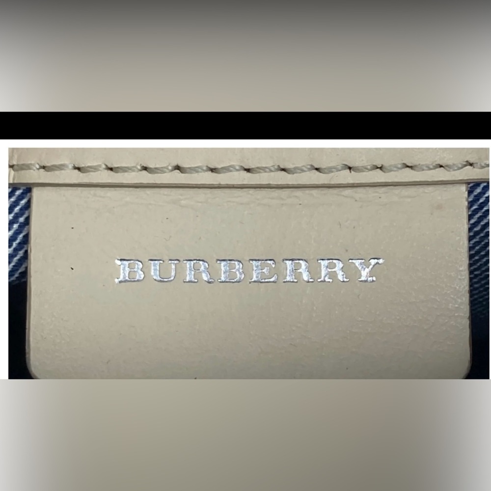 Burberry Orange Canvas and Leather Medium Shoulder Hobo bag - Picture 10 of 10